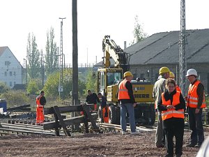 Gigantische Baustelle