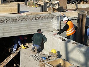 Gigantische Baustelle