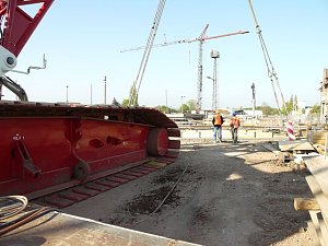 Gigantische Baustelle