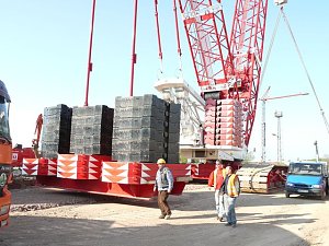 Gigantische Baustelle
