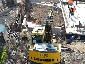 Gigantische Baustelle