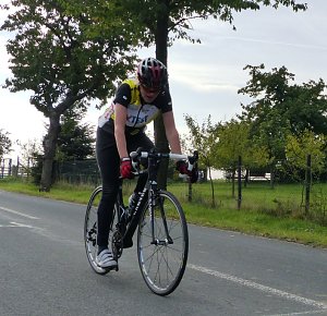 Einzelzeitfahren zwischen Urbach und Buchholz