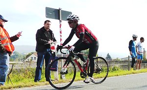 Einzelzeitfahren zwischen Urbach und Buchholz