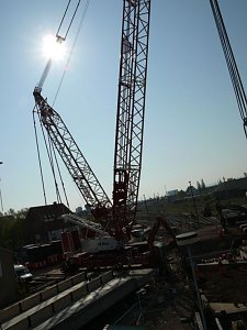 Gigantische Baustelle