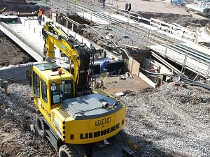 Gigantische Baustelle