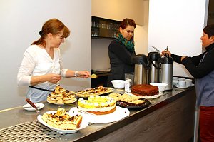 Tag der offenen T&uuml;r in neuer Festhalle in Sollstedt