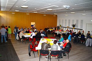 Tag der offenen T&uuml;r in neuer Festhalle in Sollstedt