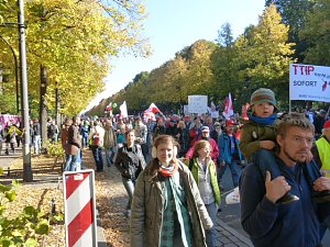 Demo gegen TTIP