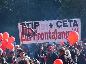 Demo gegen TTIP