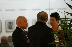 Vernissage in der Galerie der KSK