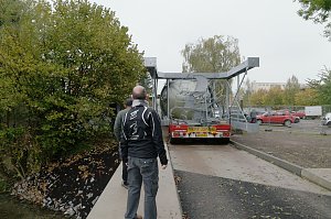 Ma&szlig;arbeit am Salzagraben