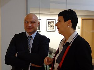 Vernissage in der KSK-Galerie