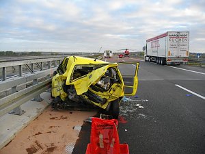 Drei Unfälle auf der A71