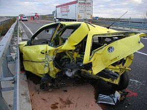 Drei Unfälle auf der A71