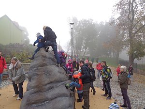 Auch bei Nebel kann man wandern