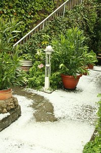 Unwetter in der Nordh&auml;user Altstadt