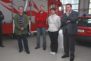 Bei der Feuerwehr Artern