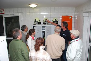Bei der Feuerwehr Artern