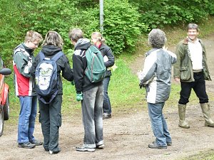 Arbeit im Park