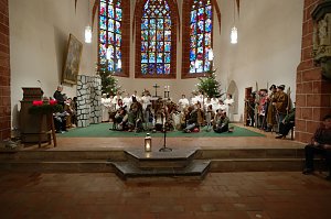 Weihnachtsgottesdienst der Nordth&uuml;ringer Werkst&auml;tten