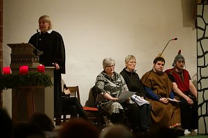 Weihnachtsgottesdienst der Nordth&uuml;ringer Werkst&auml;tten