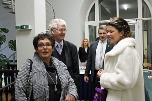 Beim Neujahrsempfang dabei