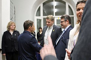 Beim Neujahrsempfang dabei