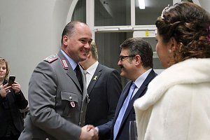 Beim Neujahrsempfang dabei