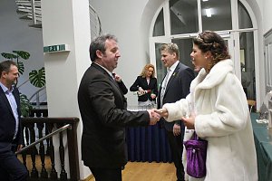 Beim Neujahrsempfang dabei