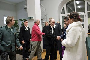 Beim Neujahrsempfang dabei