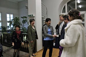 Beim Neujahrsempfang dabei