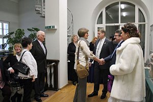 Beim Neujahrsempfang dabei