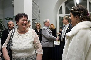 Beim Neujahrsempfang dabei