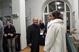 Beim Neujahrsempfang dabei