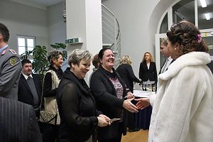 Beim Neujahrsempfang dabei