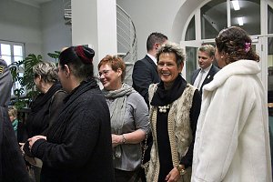 Beim Neujahrsempfang dabei