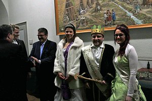 Beim Neujahrsempfang dabei