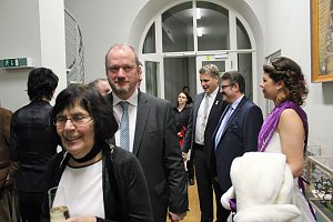 Beim Neujahrsempfang dabei