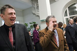 Beim Neujahrsempfang dabei