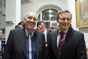 Beim Neujahrsempfang dabei