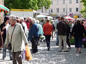 Viel los in der City