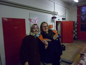 Blick in die Osterhasenwerkstatt
