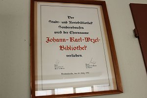 Noch eine Wezel-Gedenkst&auml;tte f&uuml;r Sondershausen?