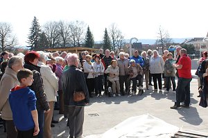 Massenandrang im Kurpark Bad Frankenhausen
