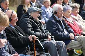 Gedenkveranstaltung zum 71. Jahrestag der Befreiung des KZ Elllrich Juliush&uuml;tte