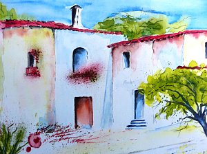 In Ellrich zu sehen: Aquarelle von Frau Dr. Scholz