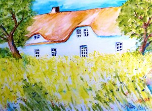 In Ellrich zu sehen: Aquarelle von Frau Dr. Scholz