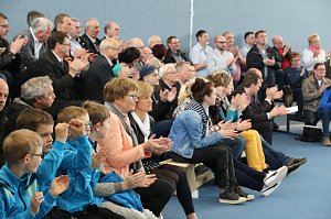 In Ellrich wurde heute die neue Mehrzweckhalle nach gut einem Jahr Bauzeit er&ouml;ffnet