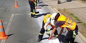 &Ouml;lspuren beseitigt