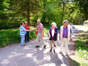 Herzsportgruppe wanderte zum Braunsteinhaus
